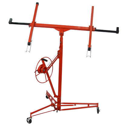 Drywall Lift Panel 11' Hoist Jack Lifter Red - Alternate View