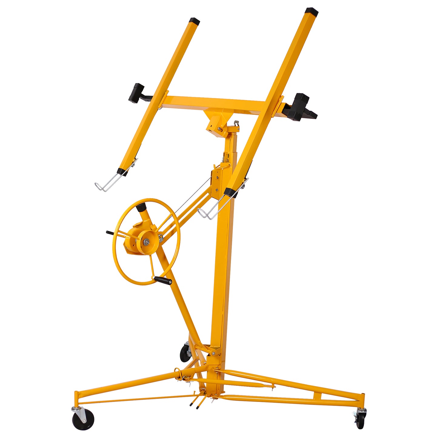 Drywall Lift Panel 11' Lift Drywall Panel Hoist Jack Lifter,yellow image 1