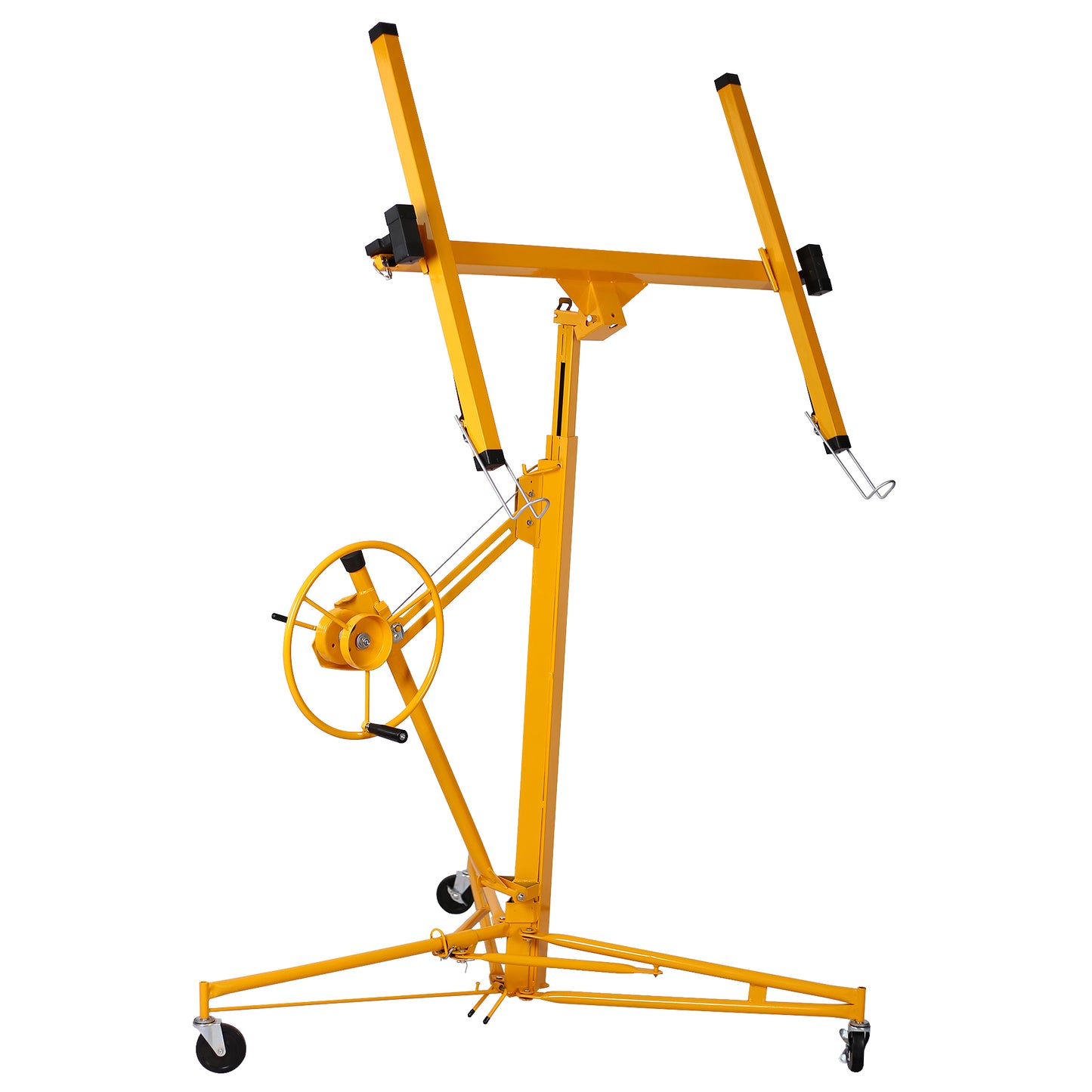 Drywall Lift Panel 11' Lift Drywall Panel Hoist Jack Lifter,yellow image 3