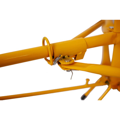 Drywall Lift Panel 11' Lift Drywall Panel Hoist Jack Lifter,yellow image 8