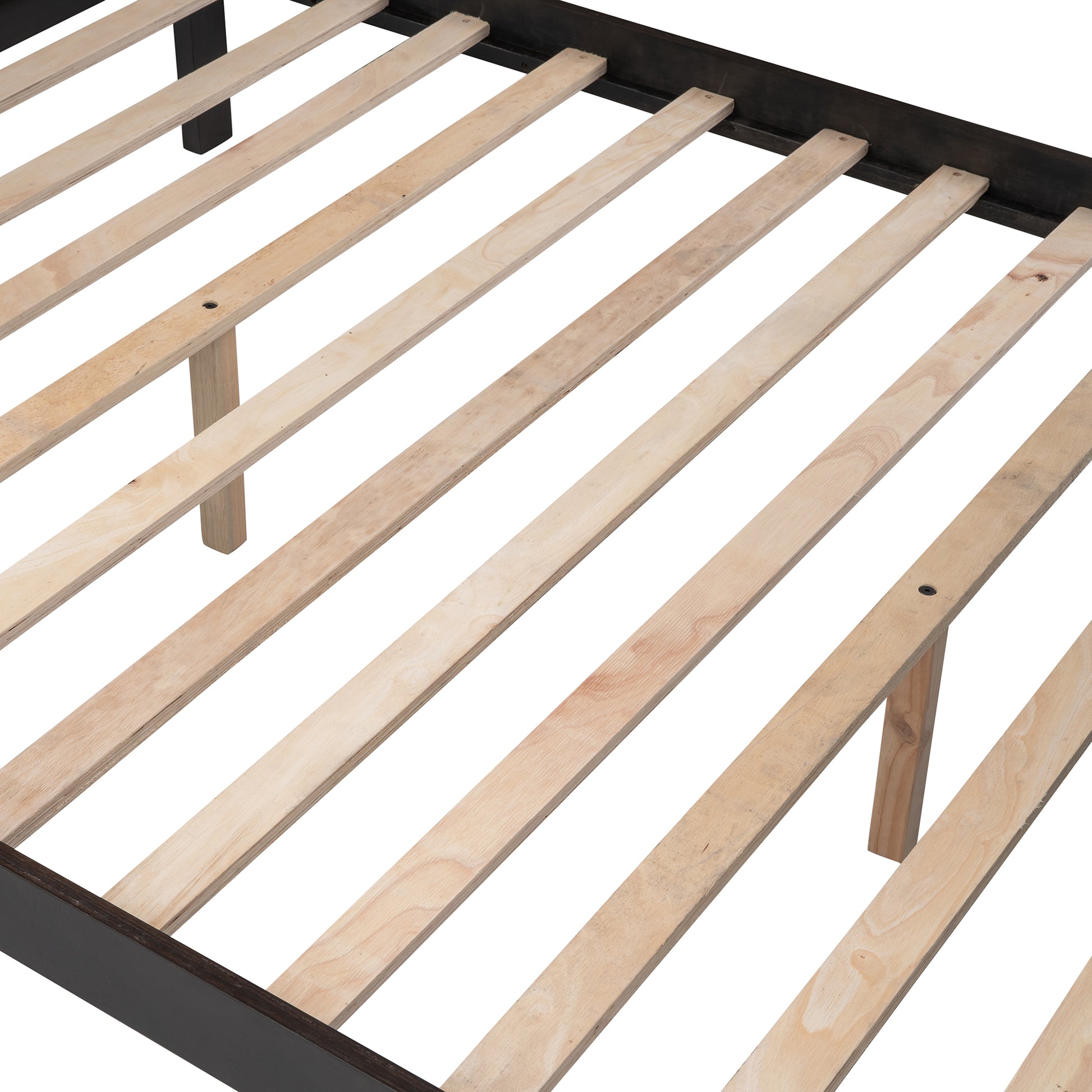 Stairway Twin-Over-Full Bunk Bed with Storage and Guard Rail for Bedroom, Espresso color(OLD SKU:LT000019AAP) image 11