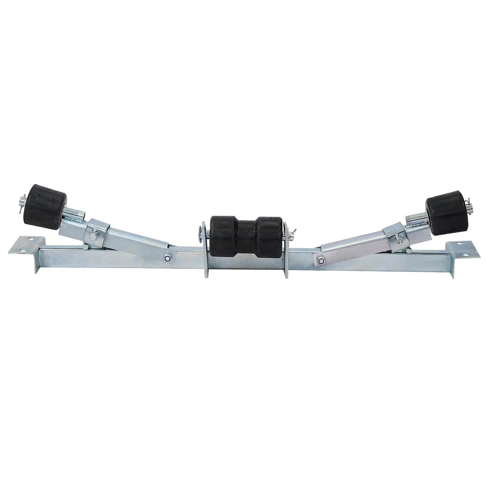 Boat Trailer Bottom Support Bracket with Keel Rollers capacity 1102lb image 1