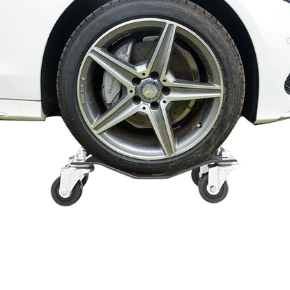 Car Dolly, Heavy Duty Wheel Dolly,4 Tire Wheel Dolly Car Stakes 6000lbs Capacity image 10