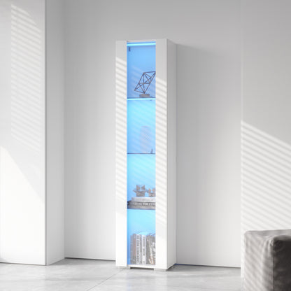 Side cabinet with aluminum strip lamp, image 5