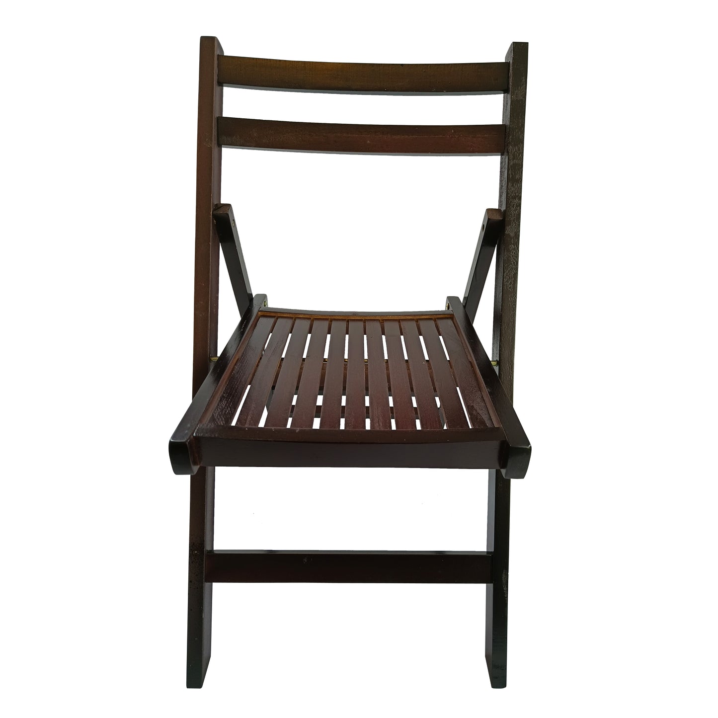 Furniture Slatted Wood Folding Special Event Chair - Cherry, Set of 4, FOLDING CHAIR, FOLDABLE STYLE image 5