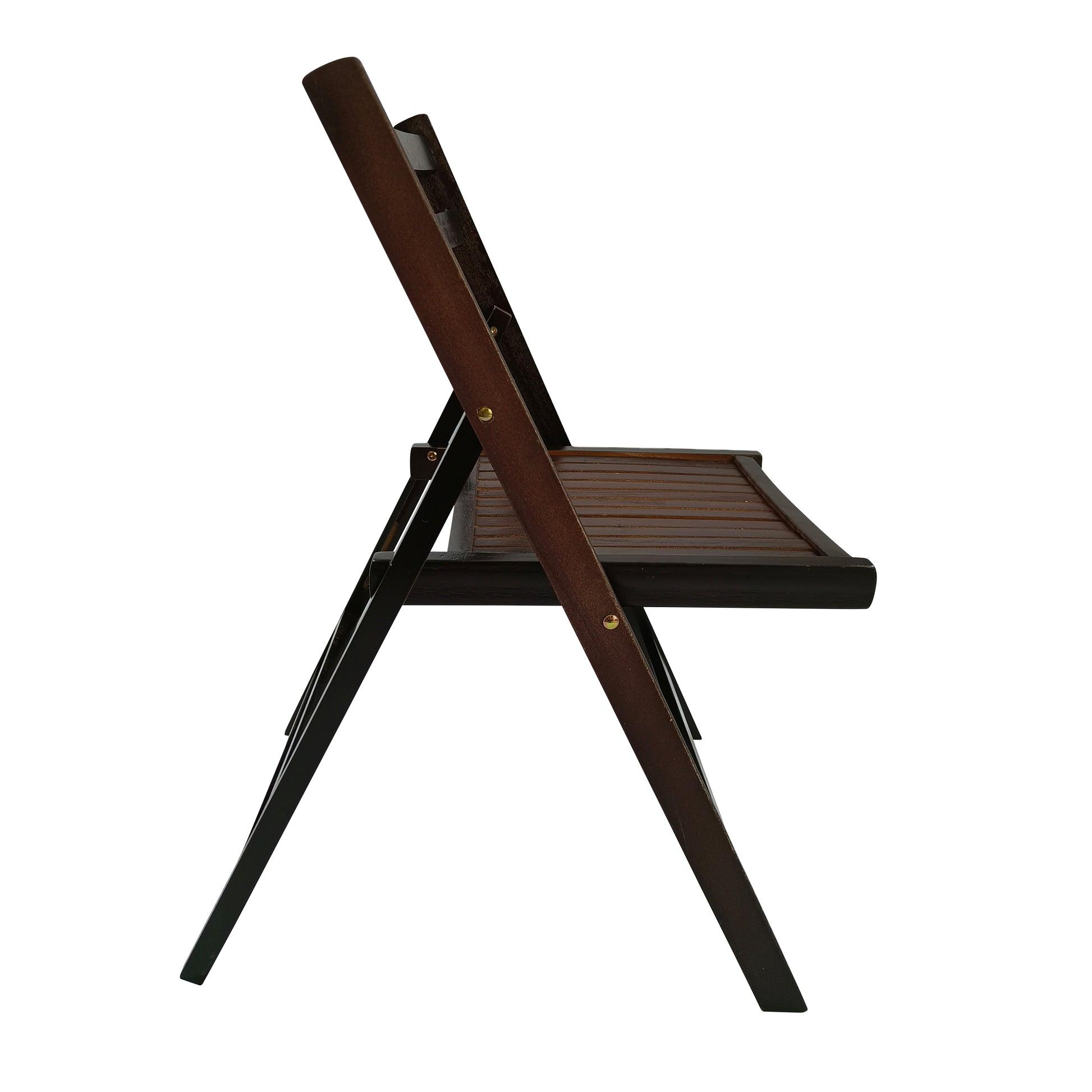 Furniture Slatted Wood Folding Special Event Chair - Cherry, Set of 4, FOLDING CHAIR, FOLDABLE STYLE image 6