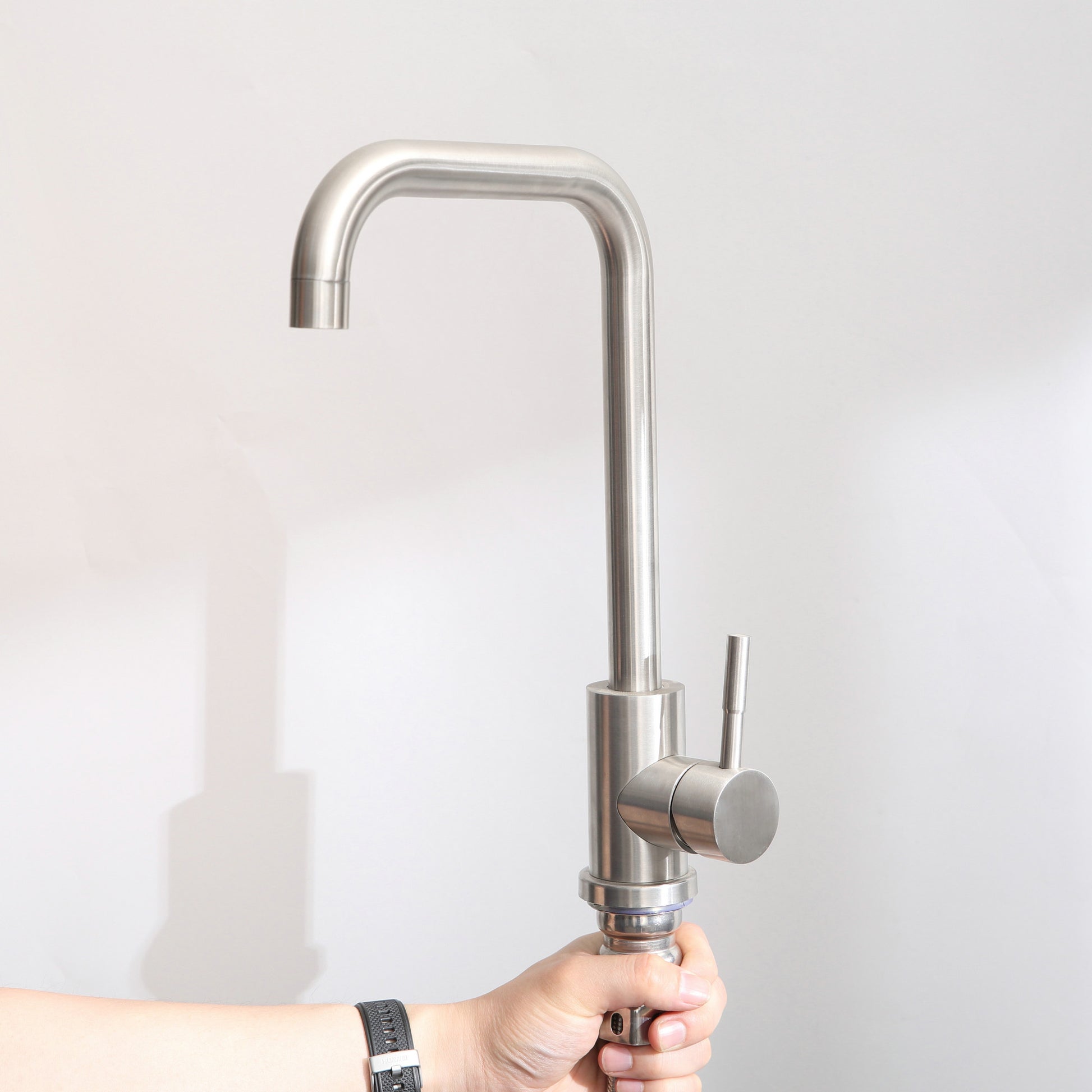 24in Stainless Steel Washing Sink w/ Faucet Hoses and Drain Head Only(Update) image 8