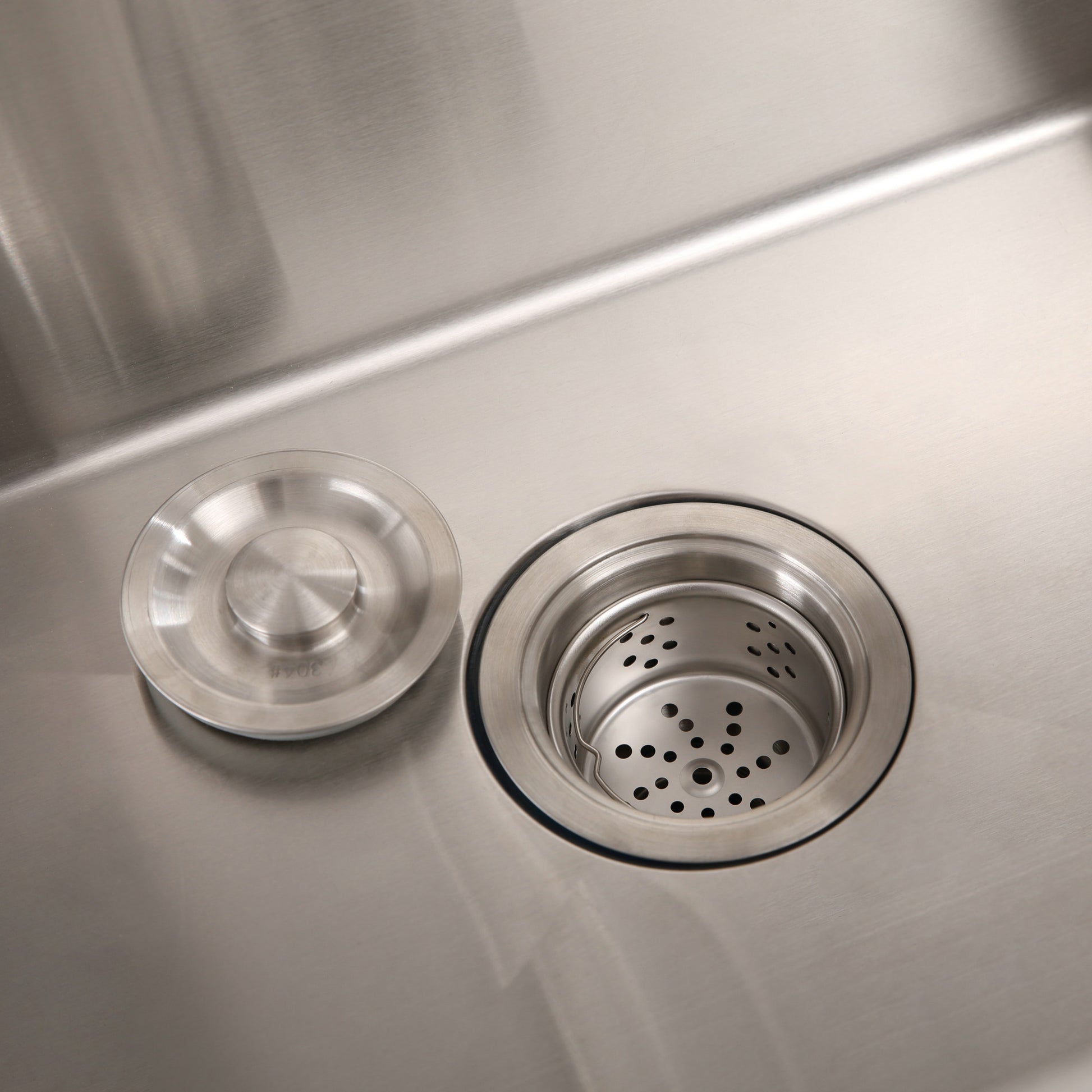 24in Stainless Steel Washing Sink w/ Faucet Hoses and Drain Head Only(Update) image 6
