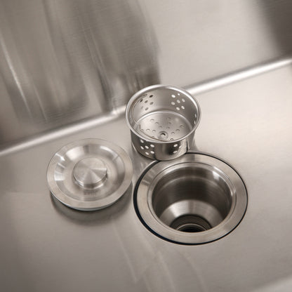 24in Stainless Steel Washing Sink w/ Faucet Hoses and Drain Head Only(Update) image 5