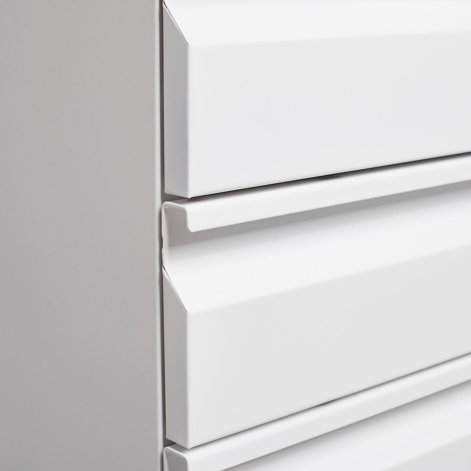 [Installation Required] 3-Drawer mobile filing cabinet with lock, legal/letter sized office storage filing cabinet, metal filing cabinet (white),suitable for offices and study rooms image 8