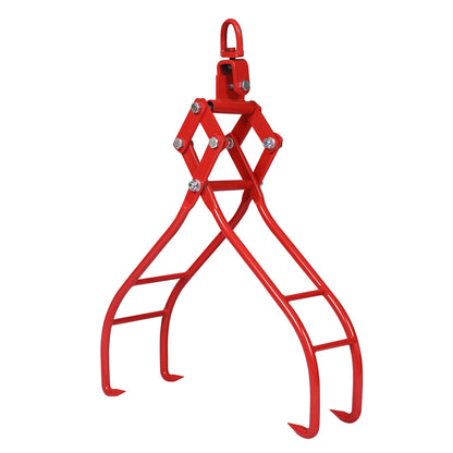 4 Claw Timber Log Lifting Logging Tongs Grabber Tong 36" image 1