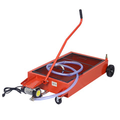 17 Gallon Low-Profile Oil Drain with Pump - Durable & Efficient