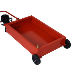 17 Gallon Low-Profile Oil Drain with Pump - Durable & Efficient