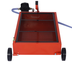 17 Gallon Low-Profile Oil Drain with Pump - Durable & Efficient