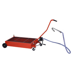 17 Gallon Low-Profile Oil Drain with Pump - Durable & Efficient