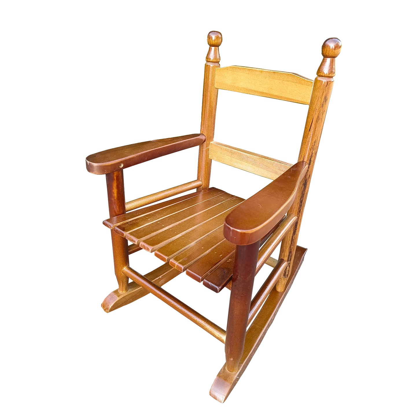 Children's rocking oak chair- Indoor or Outdoor -Suitable for kids-Durable image 2