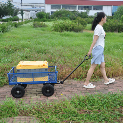 Tools cart Wagon Cart Garden cart trucks make it easier to transport firewood image 4