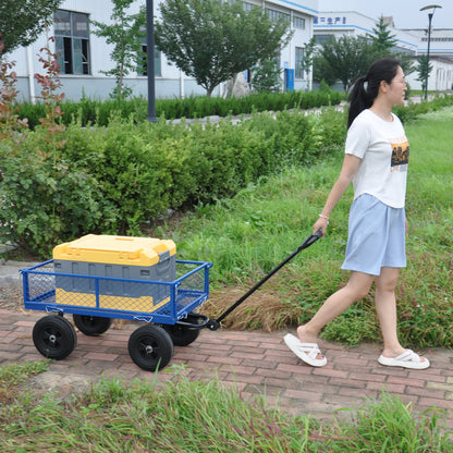 Tools cart Wagon Cart Garden cart trucks make it easier to transport firewood image 3