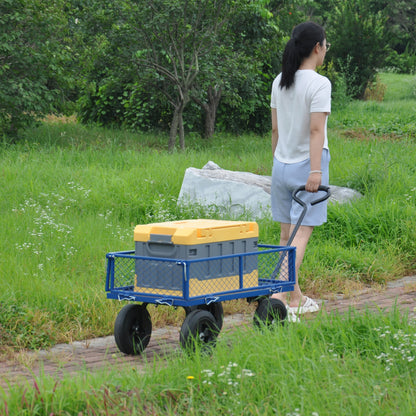 Tools cart Wagon Cart Garden cart trucks make it easier to transport firewood image 6