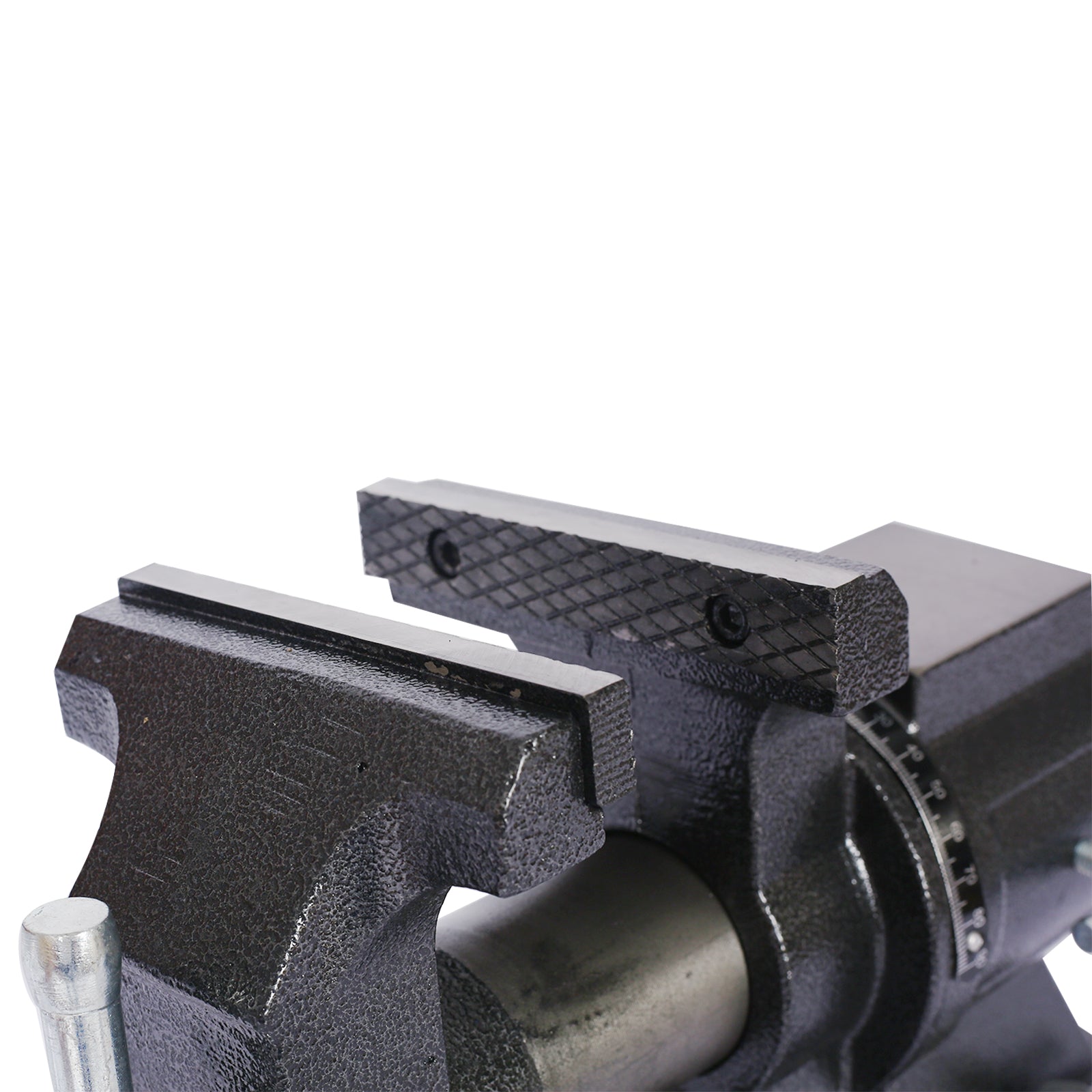 5" Multi-jaw Rotating Bench Vise,Multipurpose Vise Bench,360-Degree Rotation Clamp on Vise with Swivel Base and Head,5inch black image 7