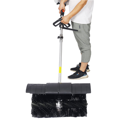 snow sweeper GASOLINE POWERED BROOM SWEEPER,52CC 2 STROKE,BROOM BRUSH 21x10" EPA image 6