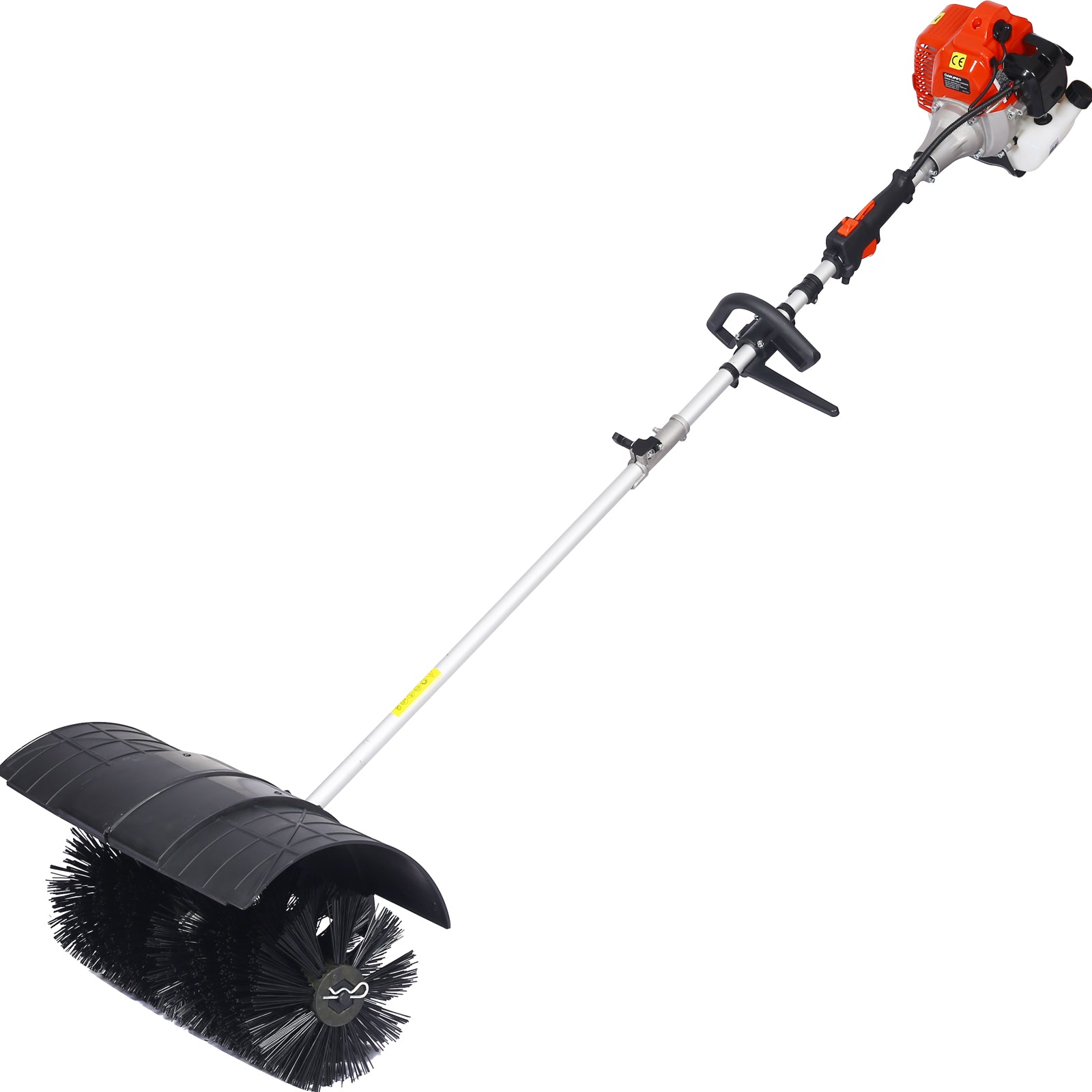 snow sweeper GASOLINE POWERED BROOM SWEEPER,52CC 2 STROKE,BROOM BRUSH 21x10" EPA image 2