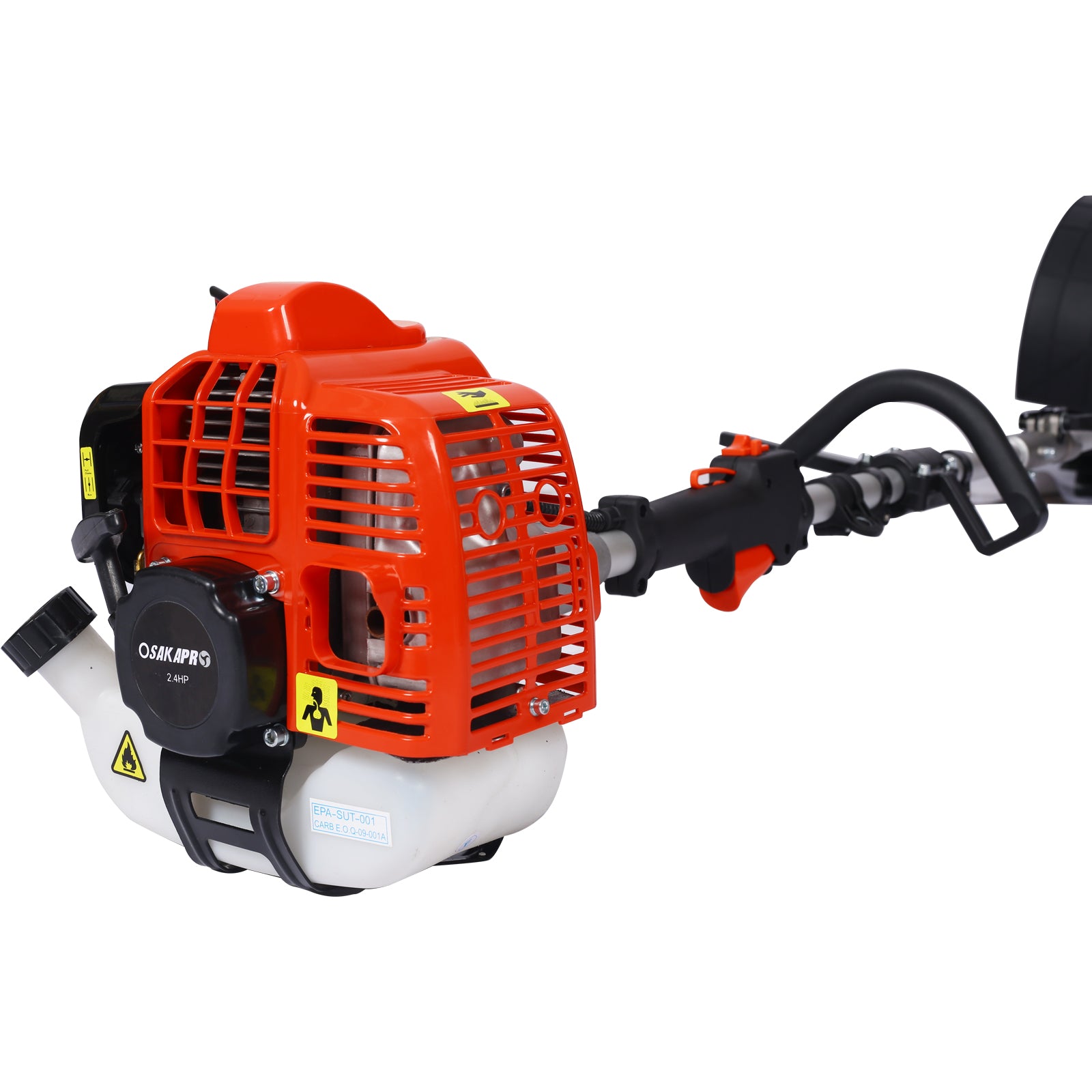 snow sweeper GASOLINE POWERED BROOM SWEEPER,52CC 2 STROKE,BROOM BRUSH 21x10" EPA image 7