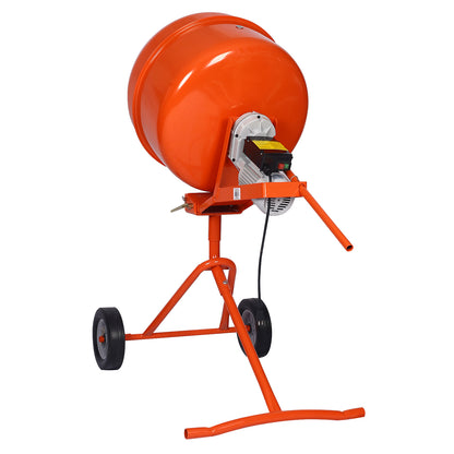 5.0 cu. ft. Portable Concrete Mixer,electric cement mixer,ETL certificated copper motor image 10