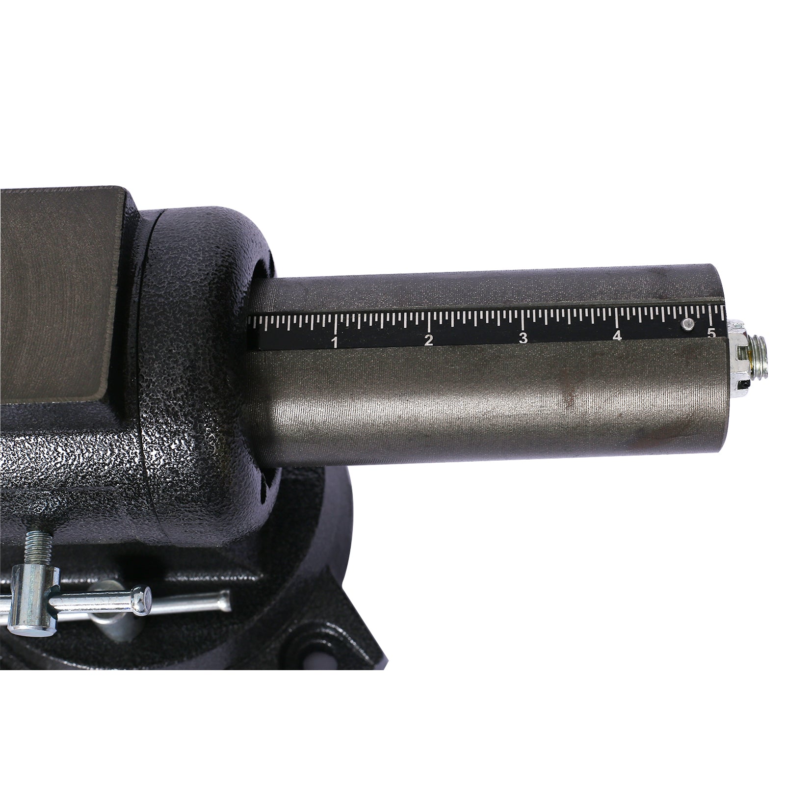 5" Multi-jaw Rotating Bench Vise,Multipurpose Vise Bench,360-Degree Rotation Clamp on Vise with Swivel Base and Head,5inch black image 9