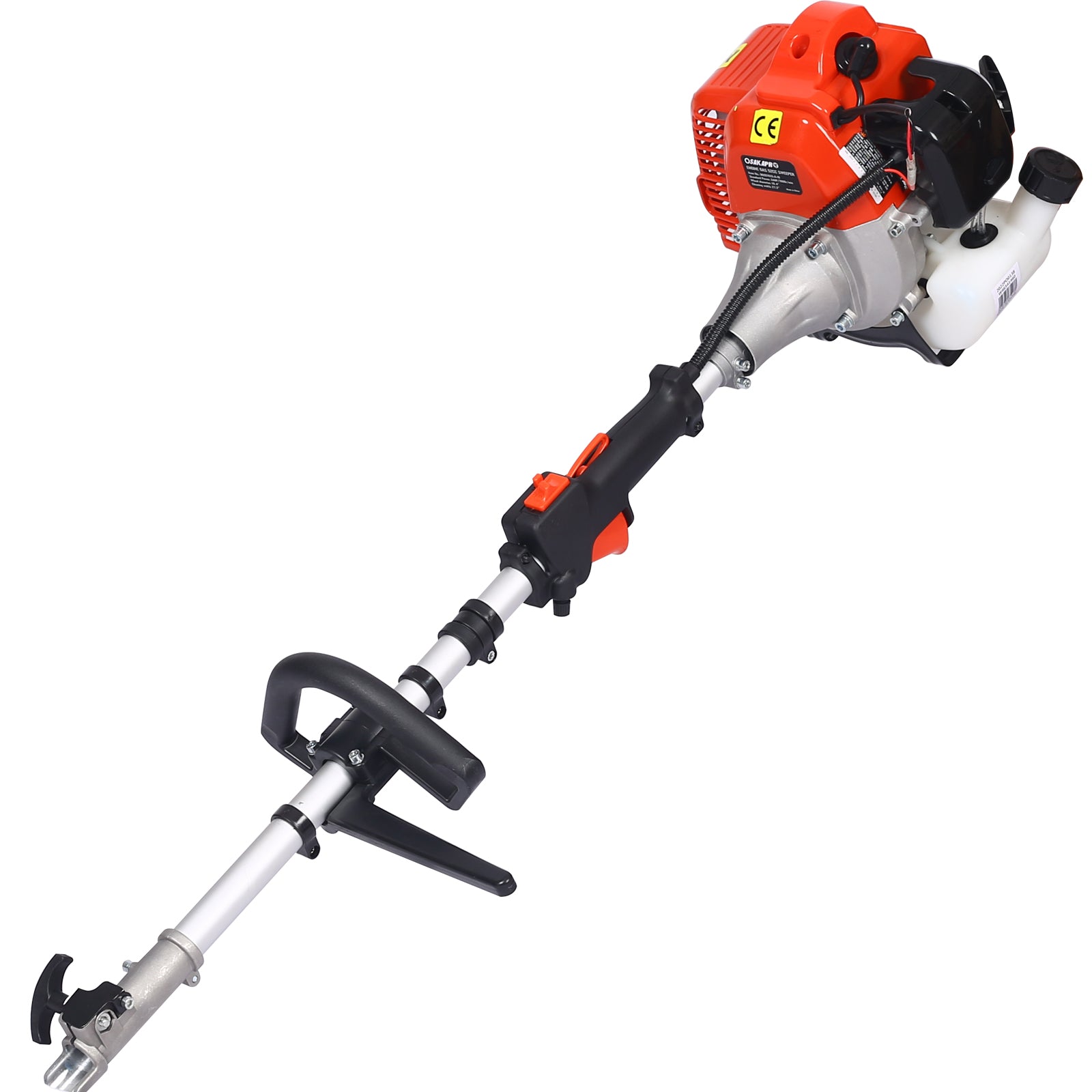 snow sweeper GASOLINE POWERED BROOM SWEEPER,52CC 2 STROKE,BROOM BRUSH 21x10" EPA image 8