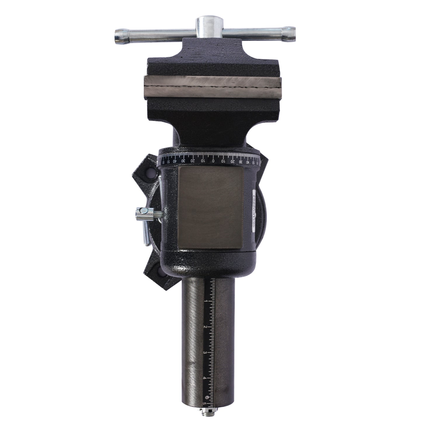 5" Multi-jaw Rotating Bench Vise,Multipurpose Vise Bench,360-Degree Rotation Clamp on Vise with Swivel Base and Head,5inch black image 6