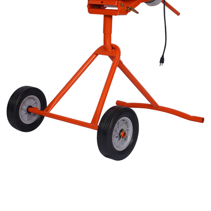 5.0 cu. ft. Portable Concrete Mixer,electric cement mixer,ETL certificated copper motor image 6