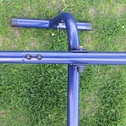 4 in 1 Swing Set With Seesaw, Belt Swing, Slide, Glider for Backyard image 8