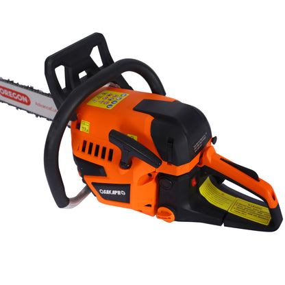Chainsaw gas 20inch,52cc Gasoline Chain Saw for Trees,Wood Cutting 2-cycle EPA Compliant OREGAN BAR OREGAN CHAIN image 11