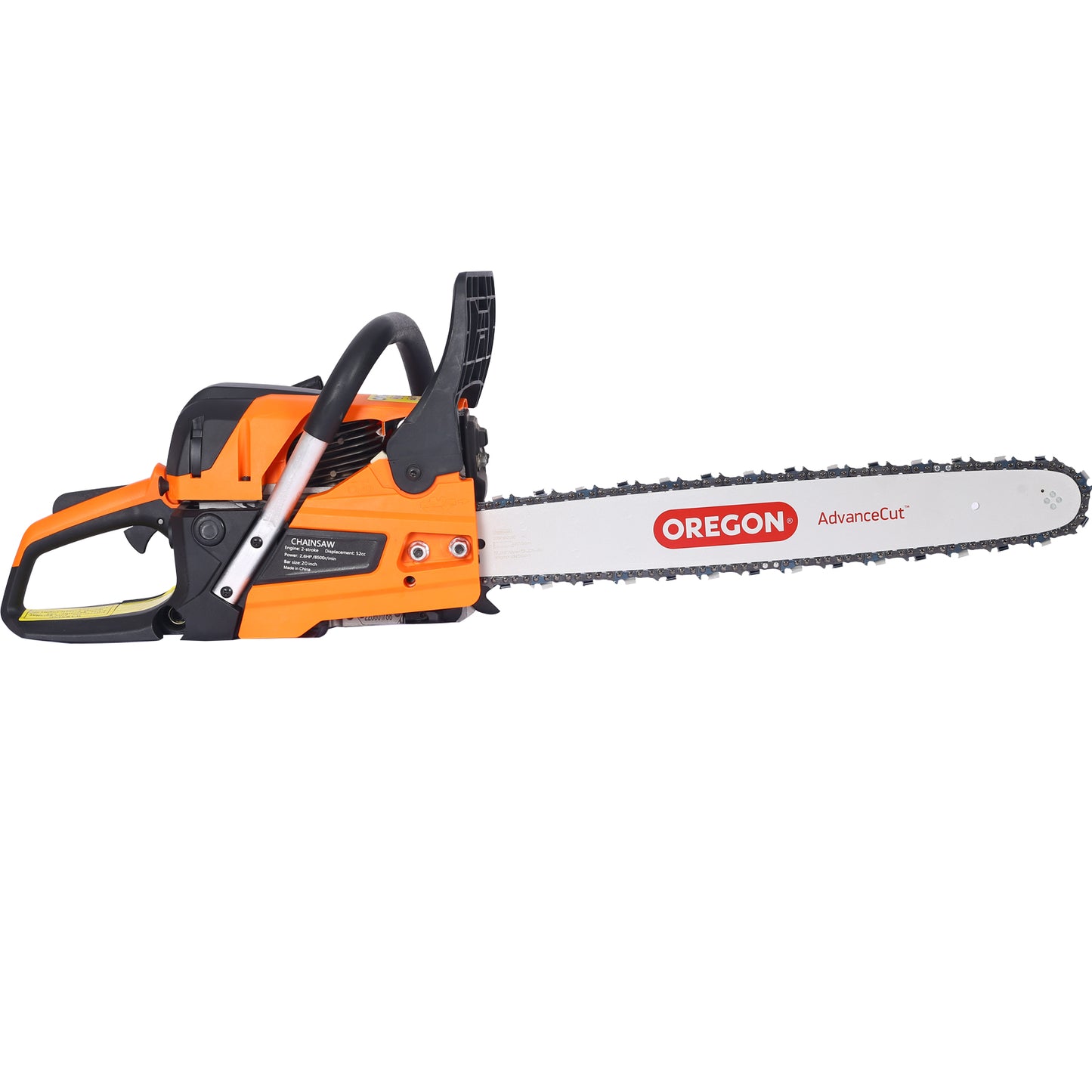 Chainsaw gas 20inch,52cc Gasoline Chain Saw for Trees,Wood Cutting 2-cycle EPA Compliant OREGAN BAR OREGAN CHAIN image 12