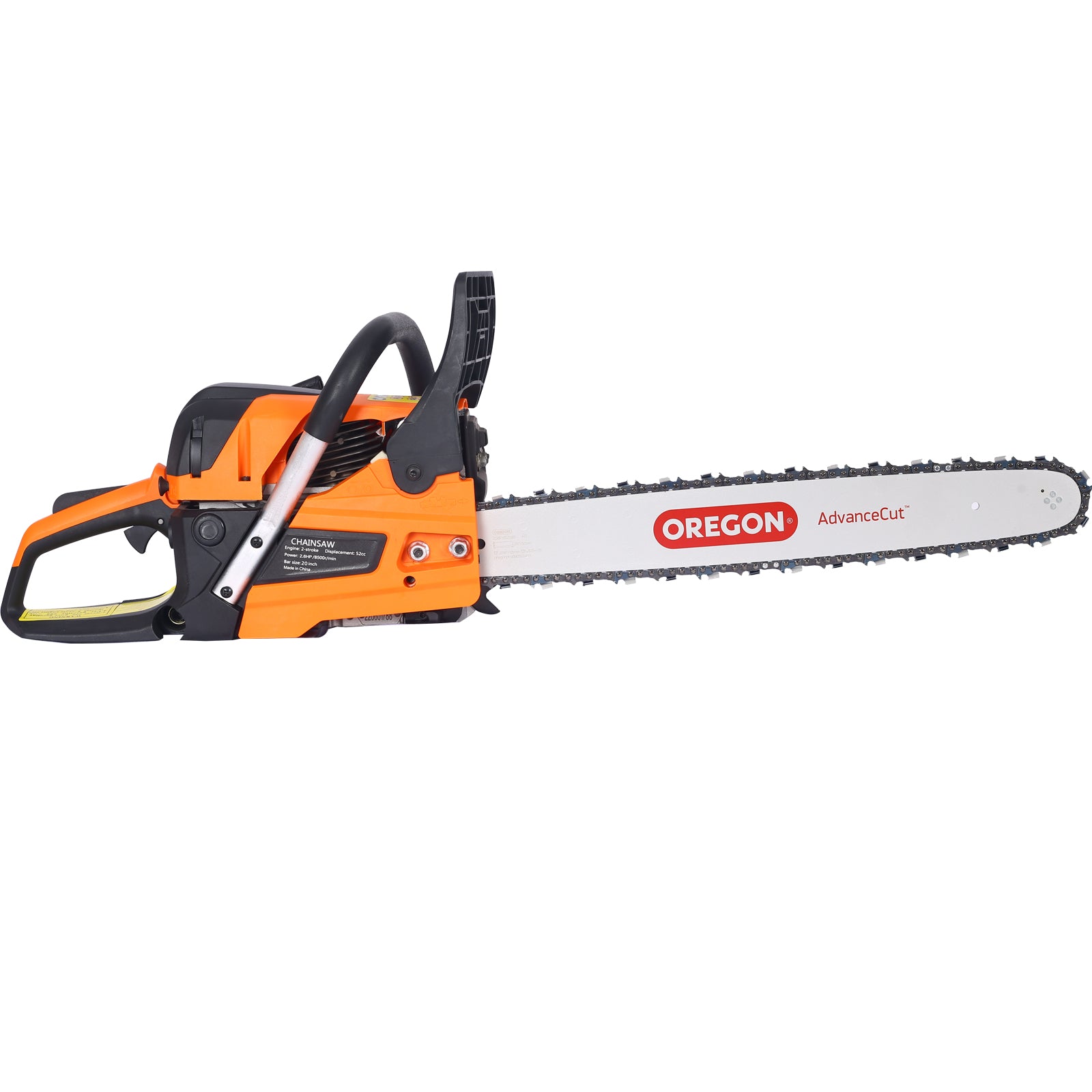 Chainsaw gas 20inch,52cc Gasoline Chain Saw for Trees,Wood Cutting 2-cycle EPA Compliant OREGAN BAR OREGAN CHAIN image 12