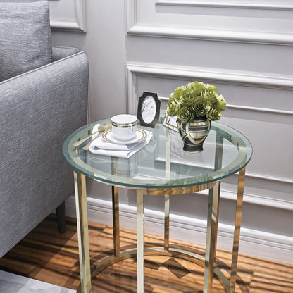 20" Inch Round Tempered Glass Table Top Clear Glass 1/4" Inch Thick Flat Polished Edge image 8