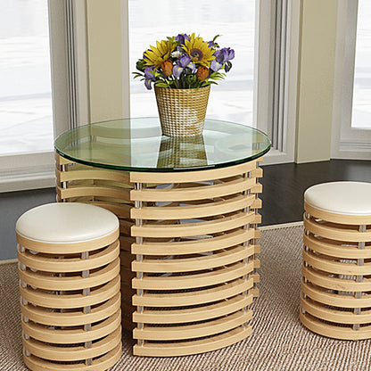 20" Inch Round Tempered Glass Table Top Clear Glass 1/4" Inch Thick Round Polished Edge image 8