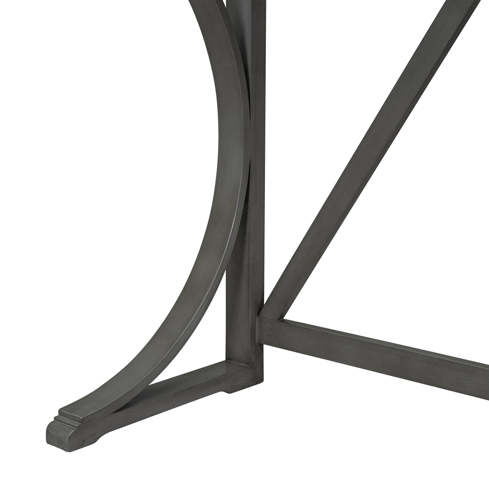 TOPMAX Farmhouse 3-Piece Counter Height Dining Table Set with USB Port and Upholstered Stools,Gray image 11