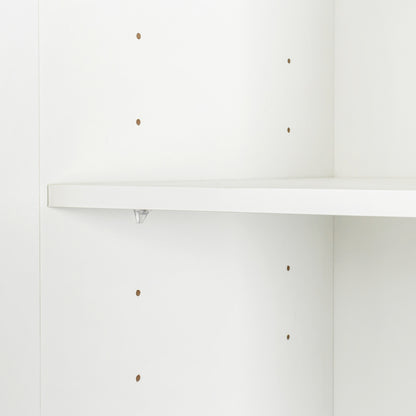 Stackable Wall Mounted Storage Cabinet, 15.75" D x 15.75" W x 70.87" H, White image 7