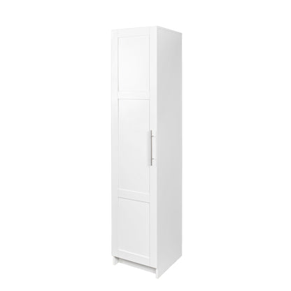 Stackable Wall Mounted Storage Cabinet, 15.75" D x 15.75" W x 70.87" H, White image 12