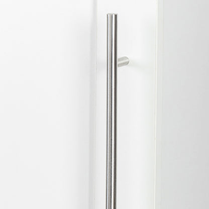 Stackable Wall Mounted Storage Cabinet, 15.75" D x 15.75" W x 70.87" H, White image 11
