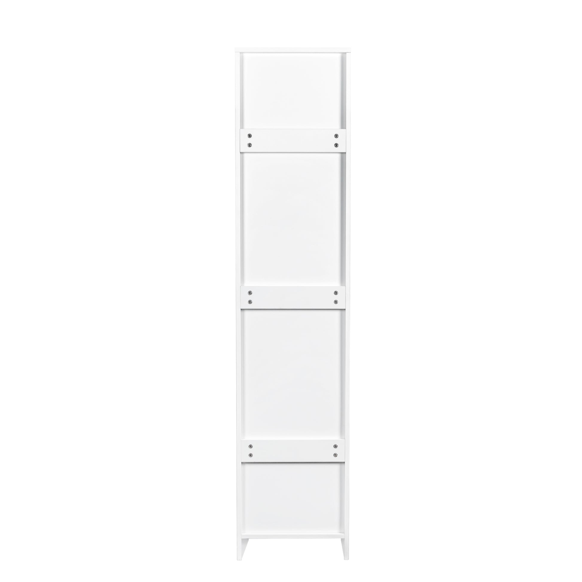 Stackable Wall Mounted Storage Cabinet, 15.75" D x 15.75" W x 70.87" H, White image 5