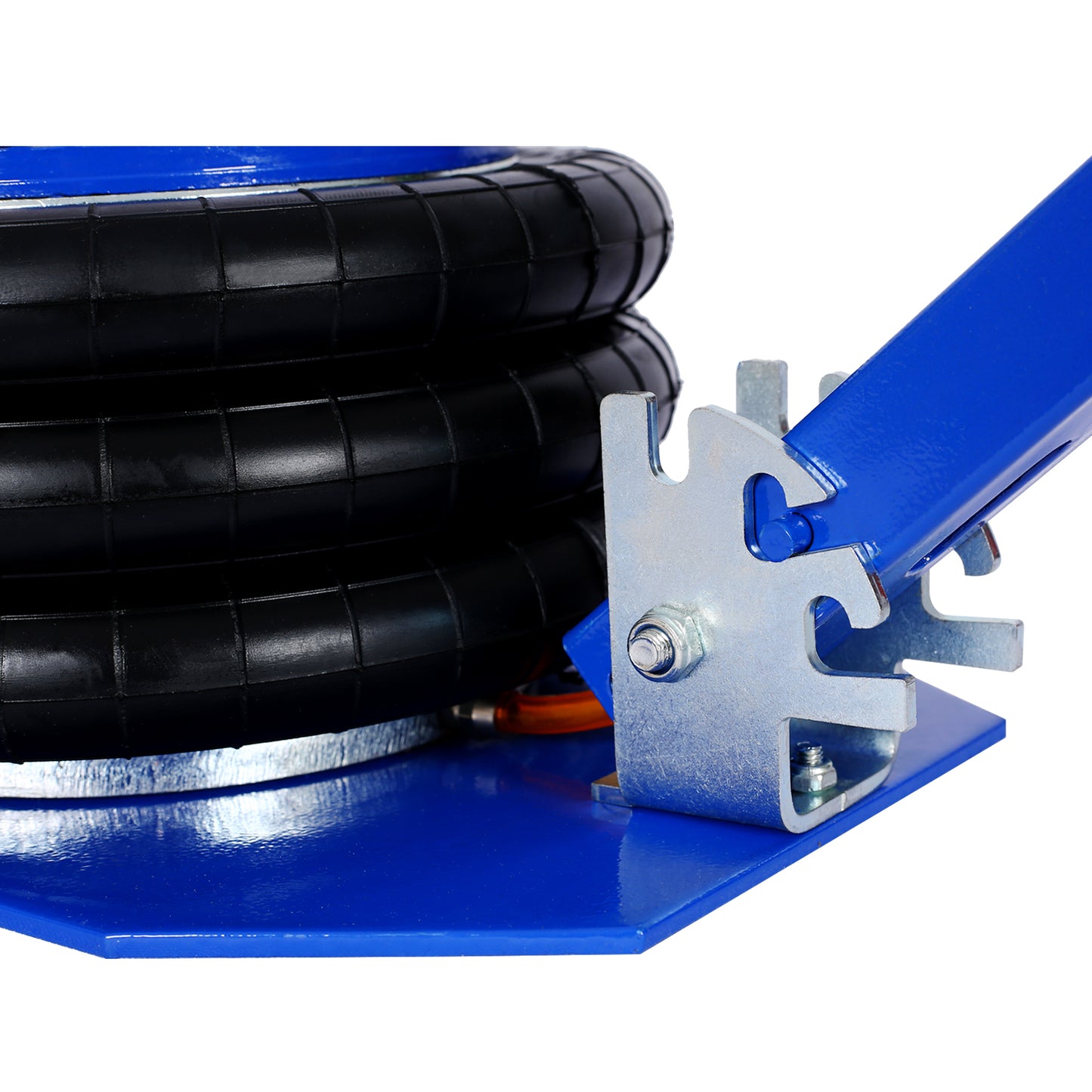 3T Triple Bag Air Jack,Pneumatic Jack 3 bag,lifting 16in capacity 6600lbs,easy-collapsing Terrain,Blue color image 7