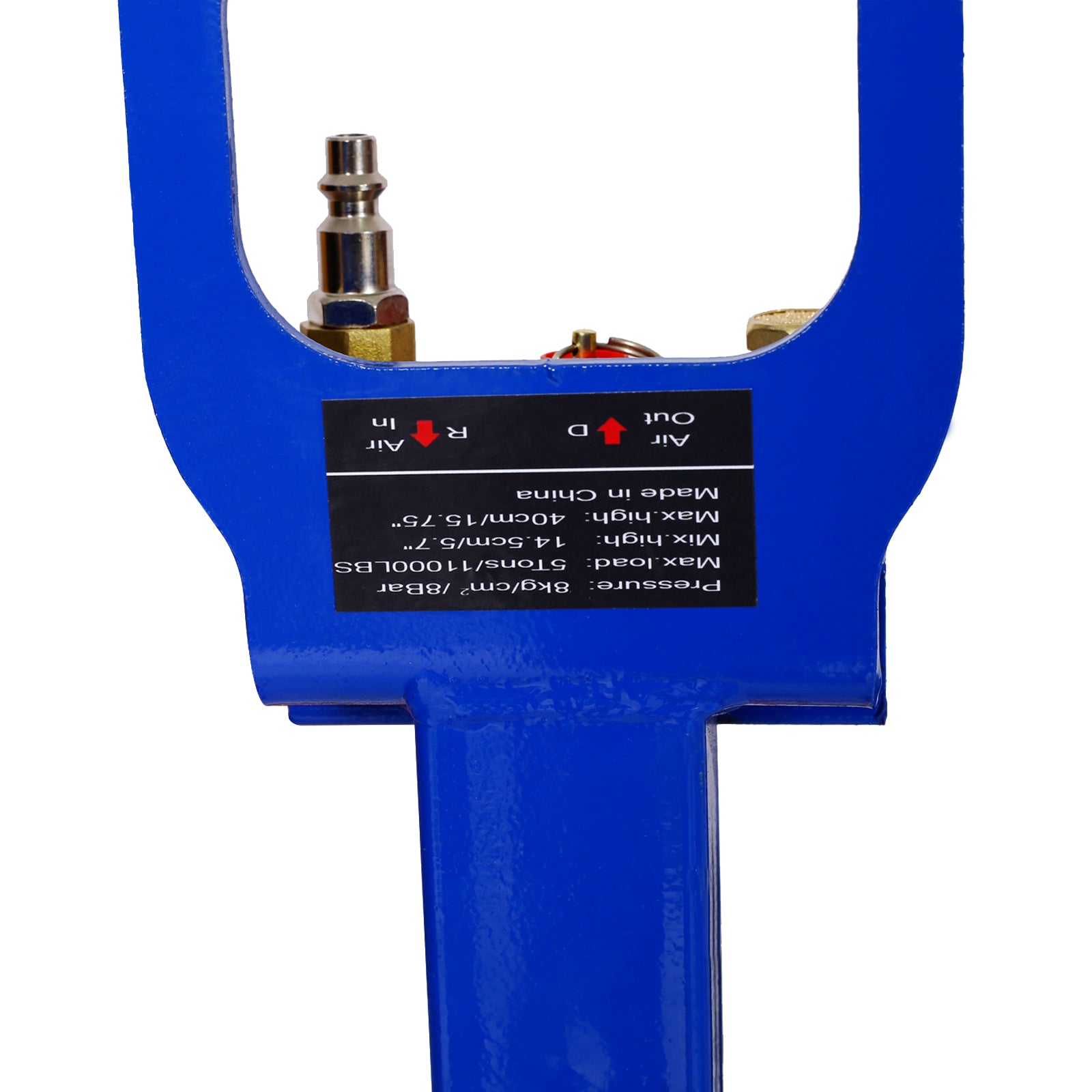 3T Triple Bag Air Jack,Pneumatic Jack 3 bag,lifting 16in capacity 6600lbs,easy-collapsing Terrain,Blue color image 3
