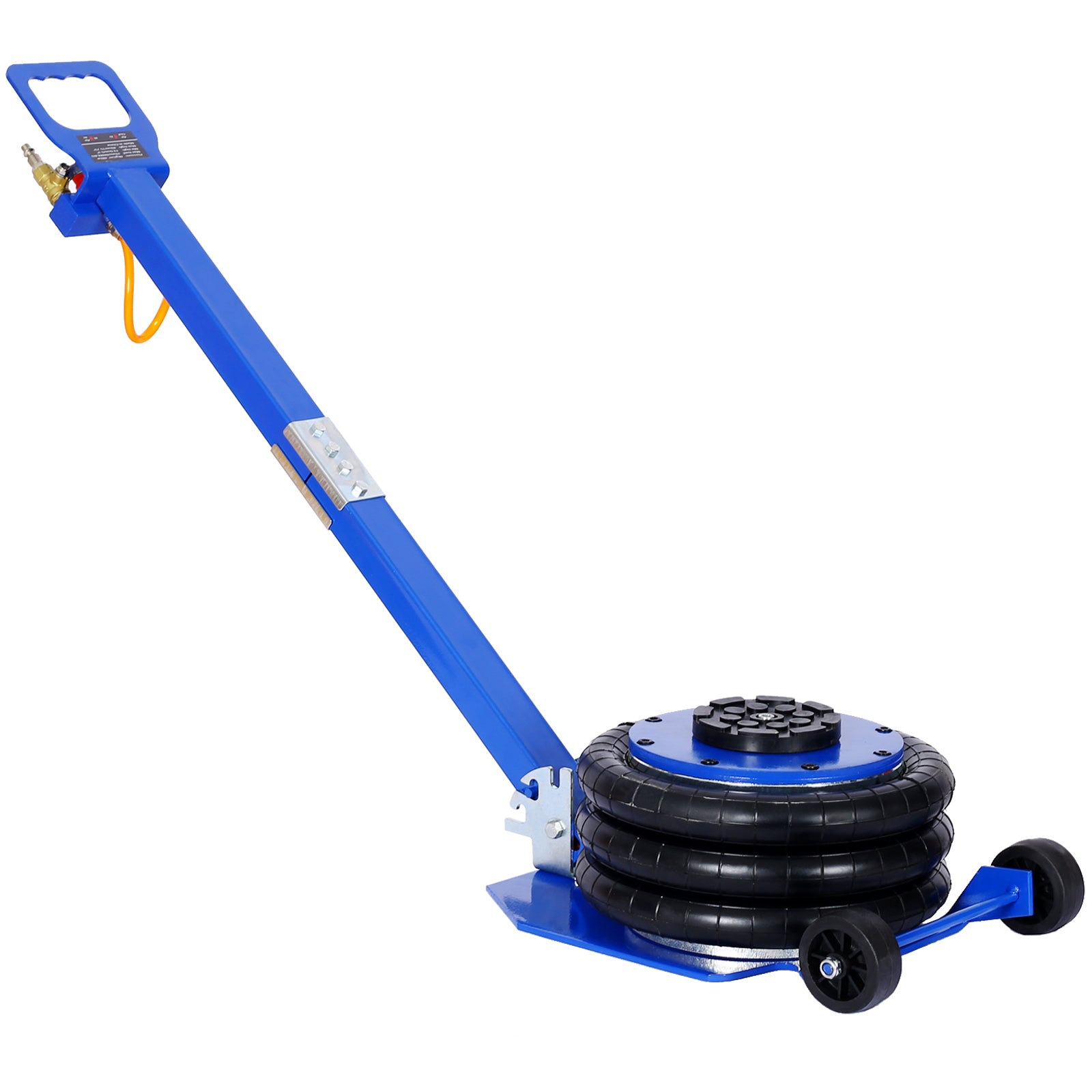 3T Triple Bag Air Jack,Pneumatic Jack 3 bag,lifting 16in capacity 6600lbs,easy-collapsing Terrain,Blue color image 2
