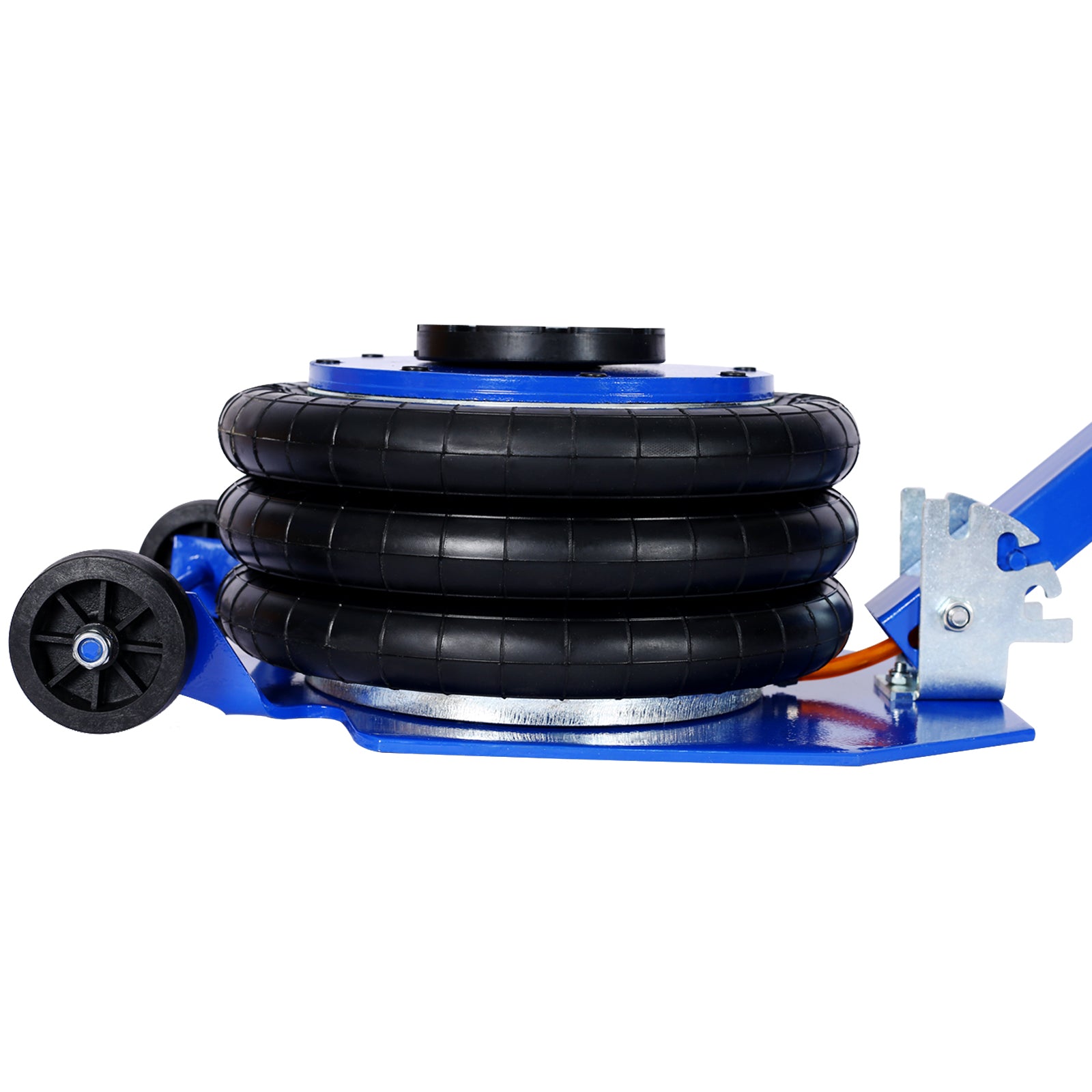 3T Triple Bag Air Jack,Pneumatic Jack 3 bag,lifting 16in capacity 6600lbs,easy-collapsing Terrain,Blue color image 5