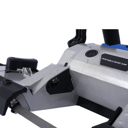 High-Performance Portable Band Saw with Removable Steel Base, 45°-90° Cutting, 10A 1100W Motor, 5-inch Depth Cut, image 8