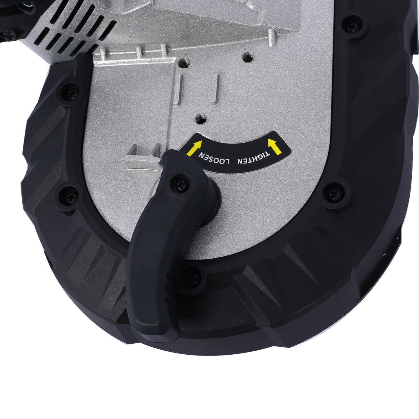 High-Performance Portable Band Saw with Removable Steel Base, 45°-90° Cutting, 10A 1100W Motor, 5-inch Depth Cut, image 9