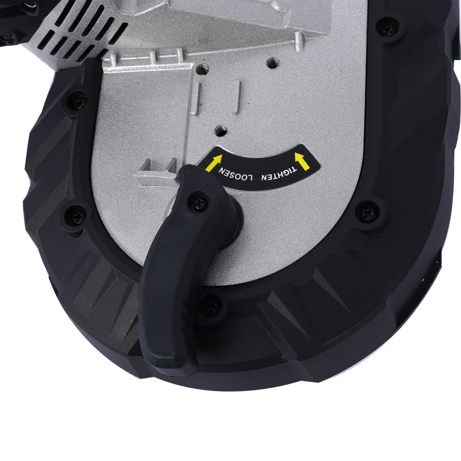 High-Performance Portable Band Saw with Removable Steel Base, 45°-90° Cutting, 10A 1100W Motor, 5-inch Depth Cut, image 9